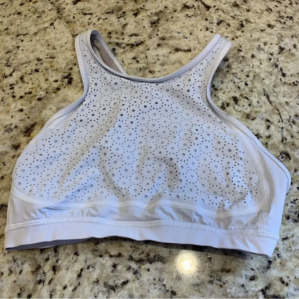 Lululemon colour me quick sports bra White Size 4
